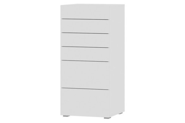 Children's chest of drawers Oscar mini with 6 drawers 60x130x56.6 cm