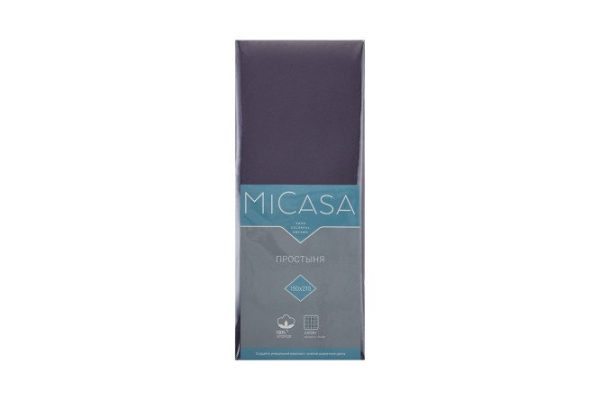 Bed sheet MICASA Calma Satin 150x215 cm