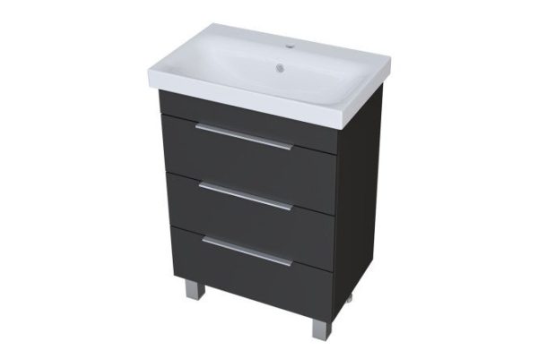 Cabinet 1Marka Gaula 60 cm, black