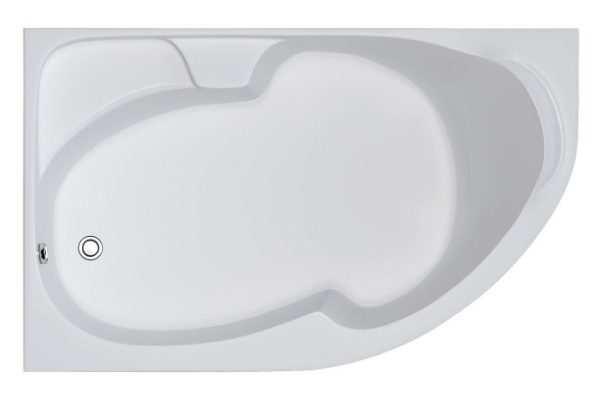 Bathtub 1Marka Diana L, white 170x105 cm