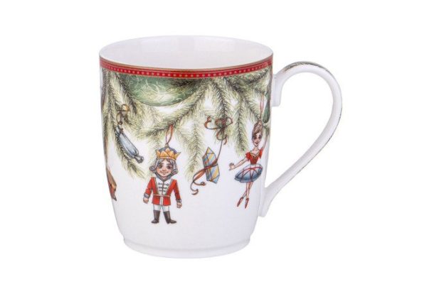 Nutcracker mug 400 ml, Porcelain