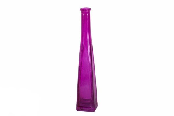 Pyramid vase EVIS Arrows 29 cm, Glass