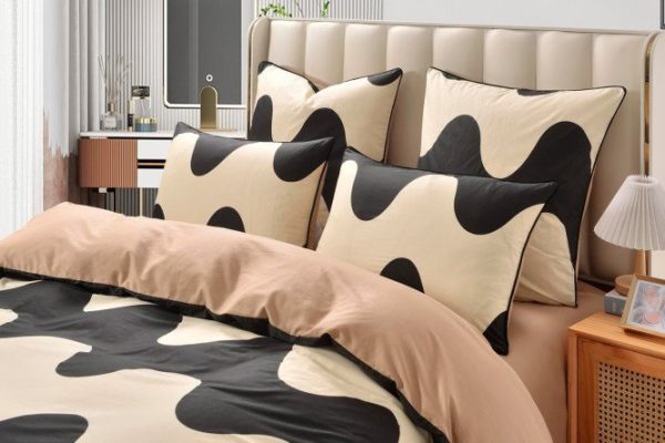 Bed linen set SOFI DE MARKO Grosse Satin 160x220 cm, 1.5 sleeping