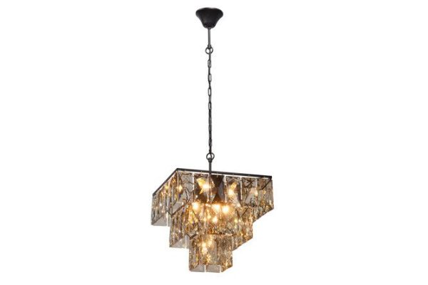Chandelier VITALUCE V5274-1/8+1 27 sq.m., 39.5x85x39.5 cm, E14