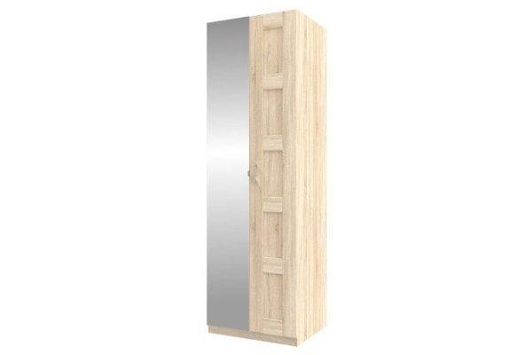 Wardrobe 2-door Oscar Bergen 75x236 cm oak Sonoma