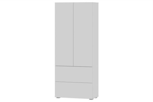 Cabinet Oscar with 2 drawers 80x194x39.6 cm