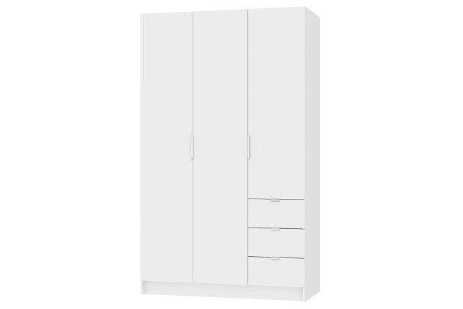 Wardrobe 3-door Loft 120x202.1x57.5 cm