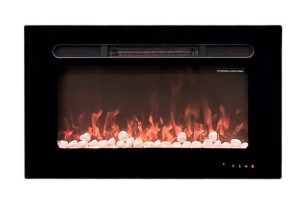 Electric fireplace RealFlame ALPHA PEBBLE (VV11) floor-standing