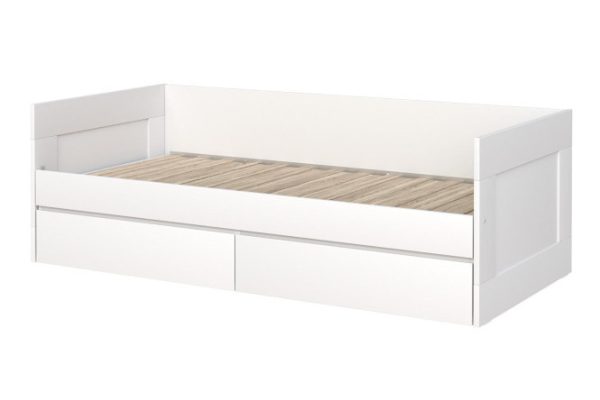 Extension bed Altair 90x200 cm color white