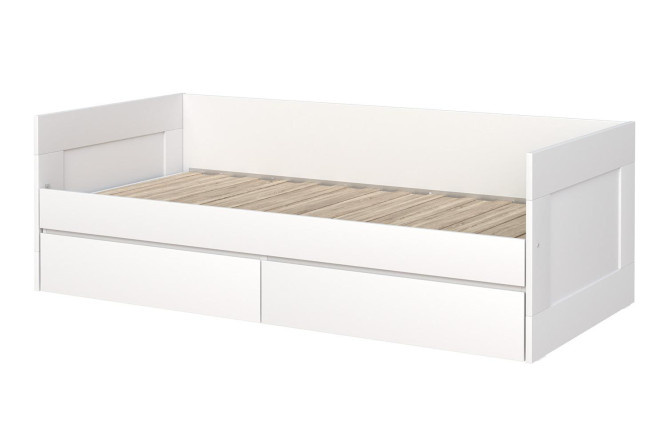 Extension bed Altair 90x200 cm color white
