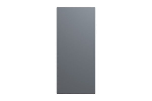 Decorative panel Chloe for wall cabinets 35.3x72 cm, soft graphite color