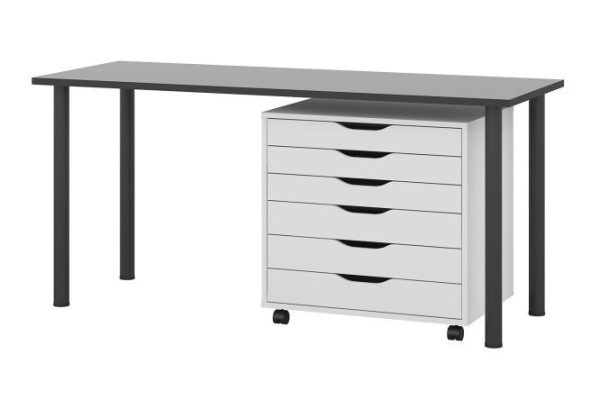 Desk Alexys 140 cm with cabinet