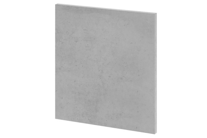 Decorative side wall Amika for wall cabinets, concrete 33.7x36 cm, color concrete