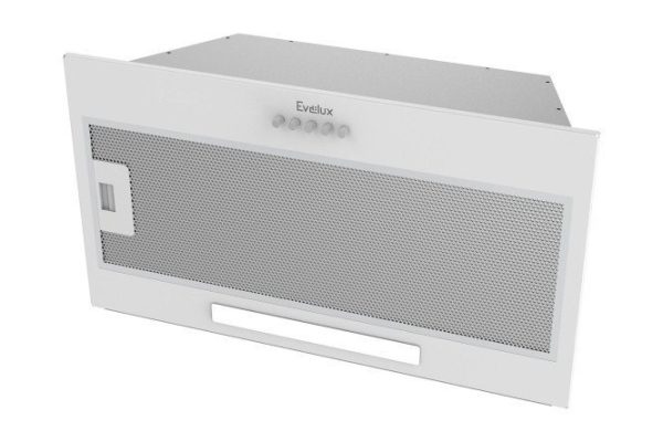 Hood EVELUX Integral 60 W white, 52x17.6x29 cm