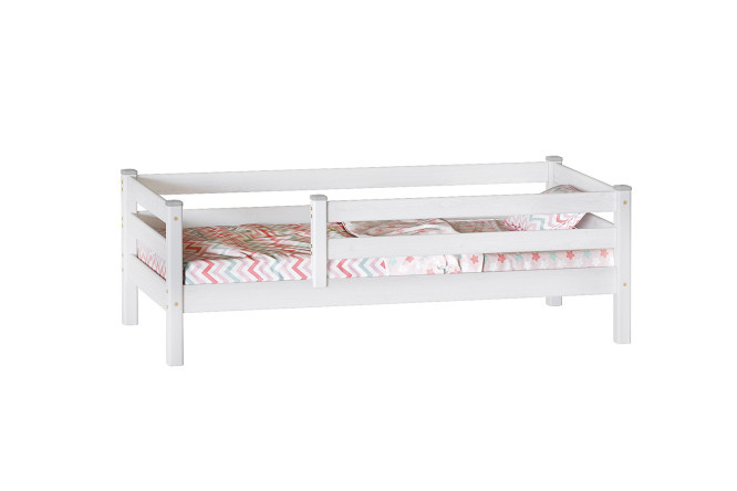 Sophie's bed 80x190 cm color white translucent