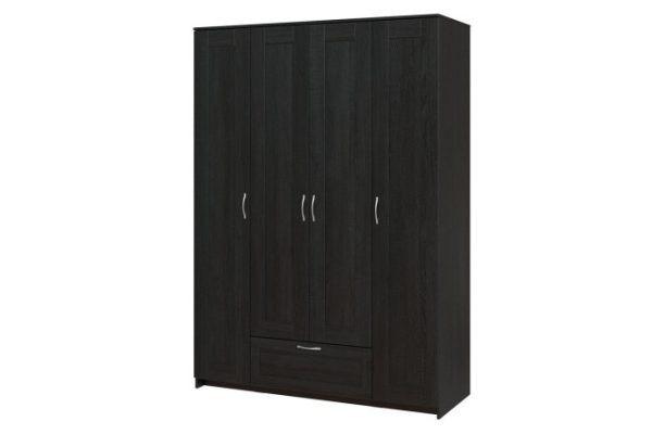 Wardrobe Sirius with 4 doors and 1 drawer