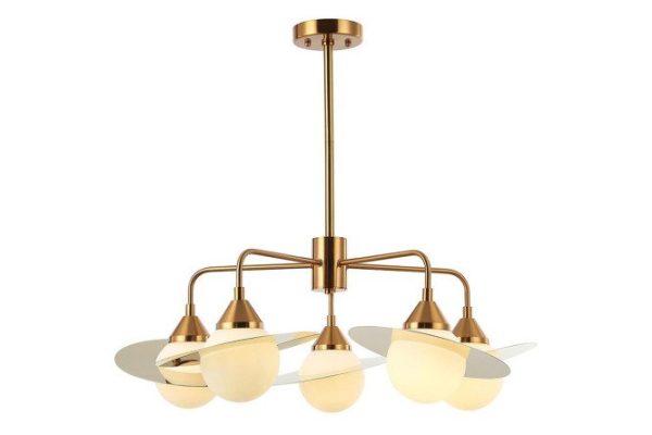 Chandelier on a rod STILFORT Saturn 14 sq.m., 75x64x75 cm, G9
