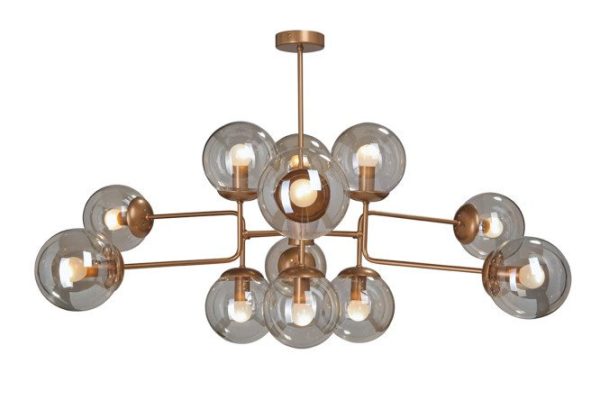 Chandelier VITALUCE V4880-8/12PL 36 sq.m., 109x62.5x109 cm, E14
