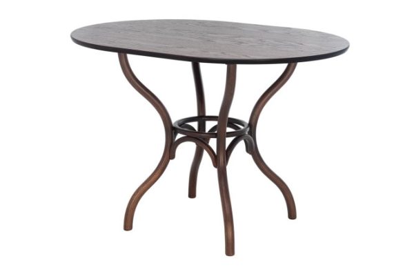 Oval dining table Top 110x75x80 cm