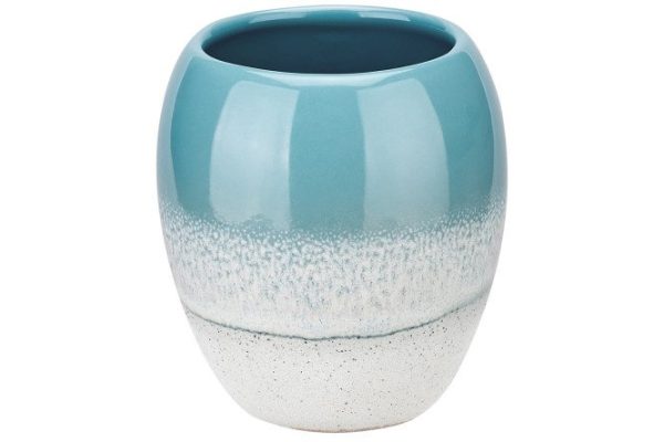 Glass for toothbrushes Moroshka Sukhona 9.5x10x9.5 cm, Ceramics