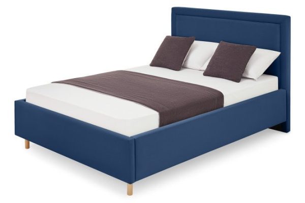 Bed frame Lea blue 180x200 cm