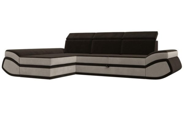 Corner sofa bed League 032 with left corner