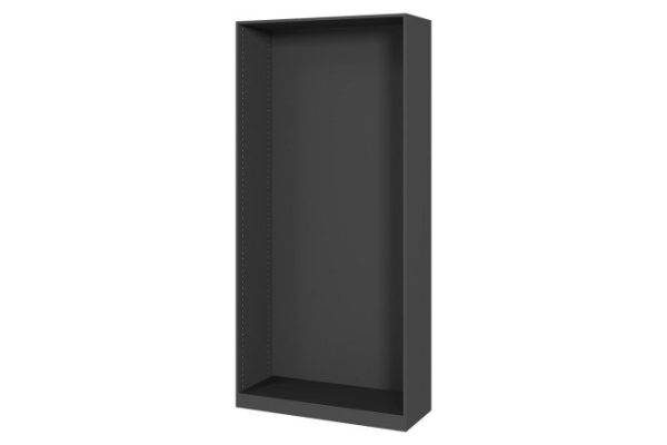Cabinet body Oscar 100x236x38.8 cm, anthracite