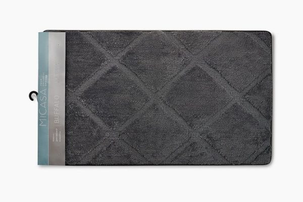 Bathroom rug MICASA Buffalo 70x120 cm, Microfiber
