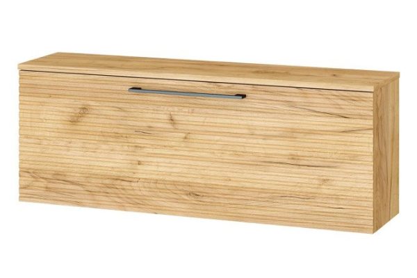 Hanging cabinet with hinged door Annecy oak gold 110x40.8x26.8 cm