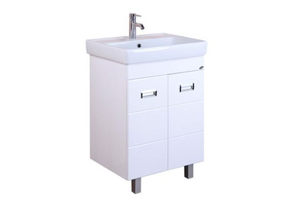 Floor stand ONIKA Baltika-Kvadro 105521 50.5 cm, frame color white, facade white