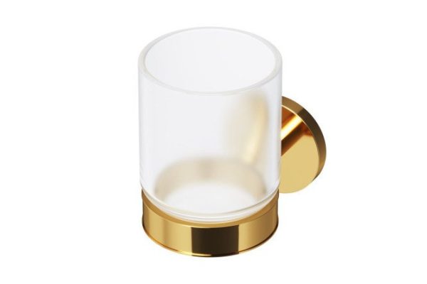 Glass with wall holder AM.PM X-Joy A85A34399 190 ml, screw fastening