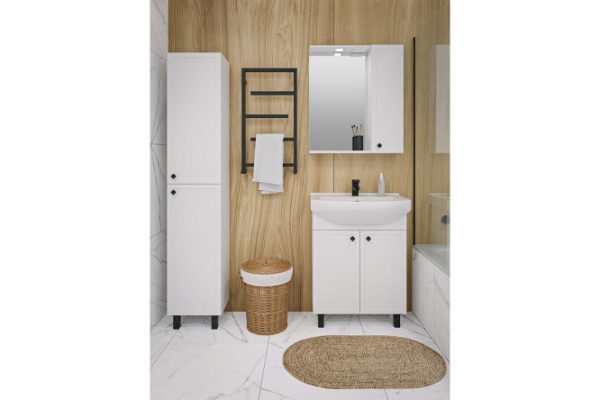 Bathroom furniture RUNO Rimini 65, white