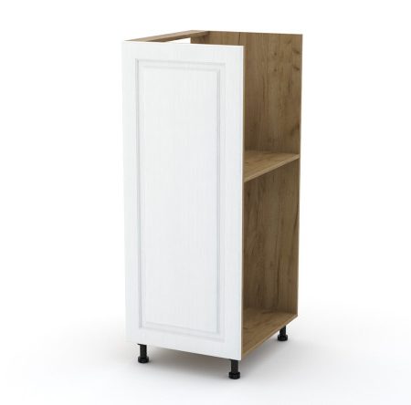p4hheicxaomyijkt3tshewb63cmtnw5z.jpg Decorative panel Bella for half-column 57.6x132 cm, white wood color
