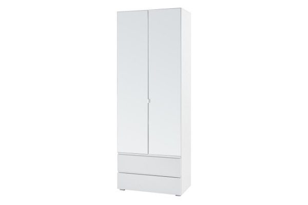 Wardrobe 2-door Linda 80.2x219.6x45.2 cm