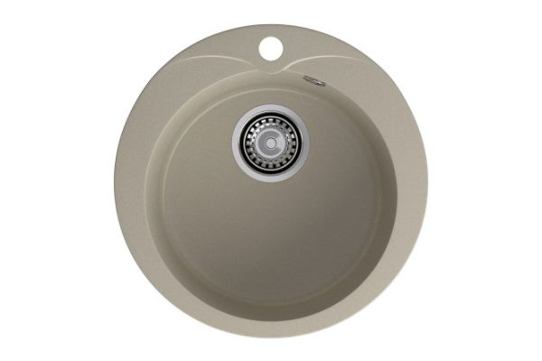 Inset sink GRANFEST Rondo GF-R-480 47x47x19 cm