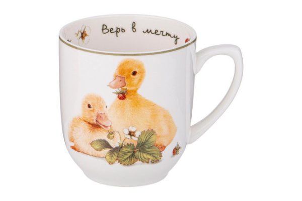 Mug Lefard Catch Happiness 380 ml, Porcelain