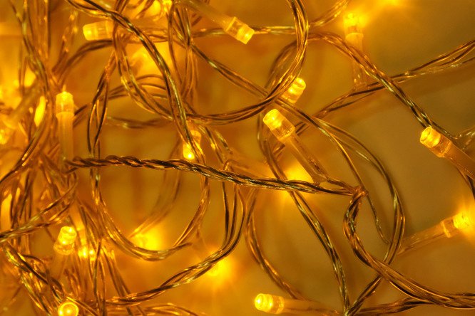 Electric garland LD120-Y-E 12 m