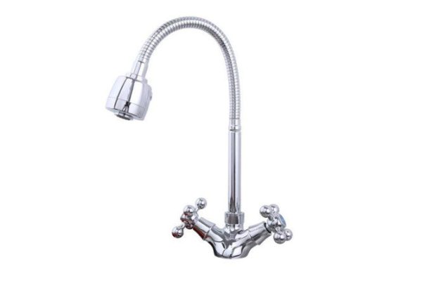 Kitchen faucet F4319 with flexible spout
