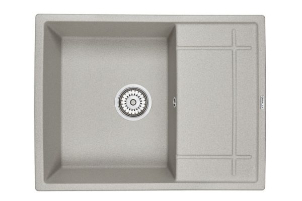 Inset sink with drainer GRANULA Granula 6501 65x49.5x20 cm