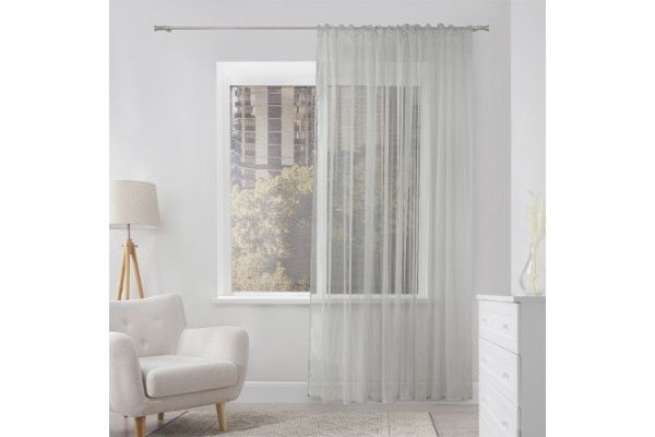 MICASA Malina tulle 300x280 cm, 1 piece, gray
