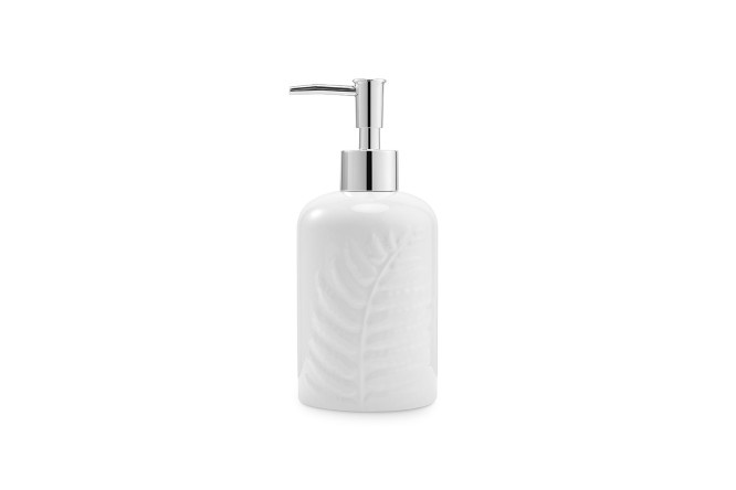 Liquid soap dispenser EVIO Leaf 350 ml, Ceramic