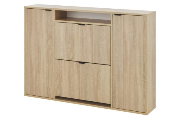 Shoe rack Sheffield-4 124.8x88.1x22.6 cm