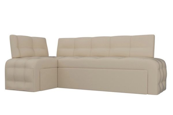 Corner kitchen sofa Luxor with left corner, 210x82x115 cm