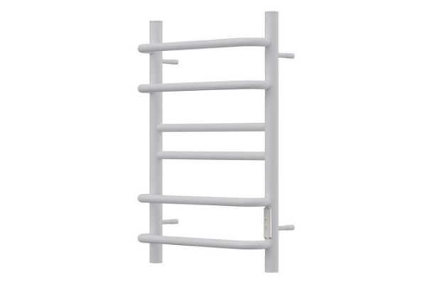 Electric heated towel rail POINT Saturn P6, white PN90846W 43.2x60x13.6 cm