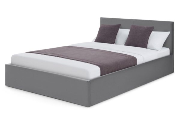 Bed frame Astra color gray 90x200 cm