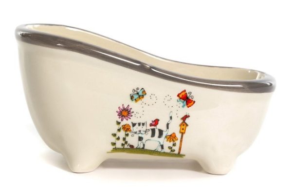 Sponge stand Elrington Tabby cat