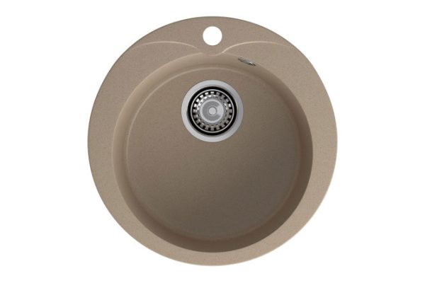 Inset sink GRANFEST Rondo GF-R-480 47x47x19 cm