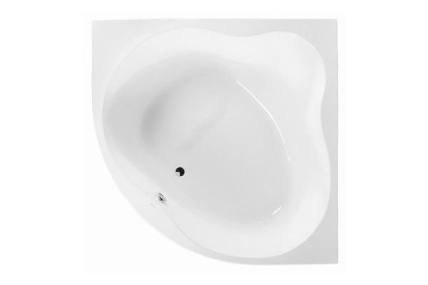 Wall-mounted bathtub VAGNERPLAST Plejada VPBA150PLE3X-04 150x150 cm