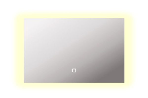 Mirror with LED lighting ALIAS Quarter q801003 100x80x2 cm