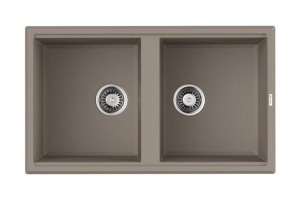 Inset sink OMOIKIRI Tedori 86-2-SA 4993926 86x51x20 cm